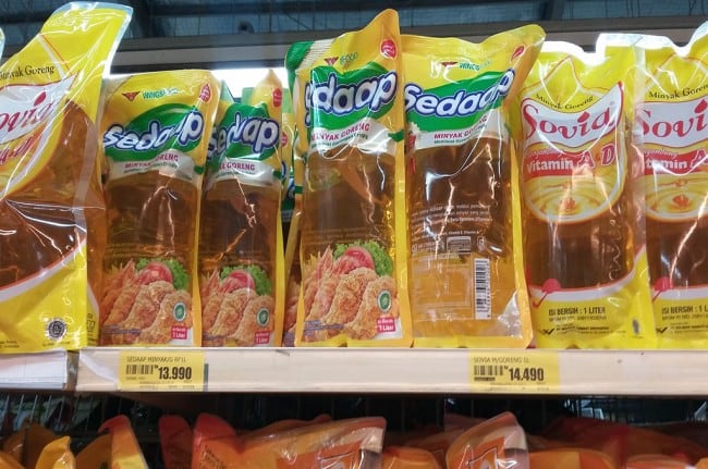 Minyak Goreng di Atas HET