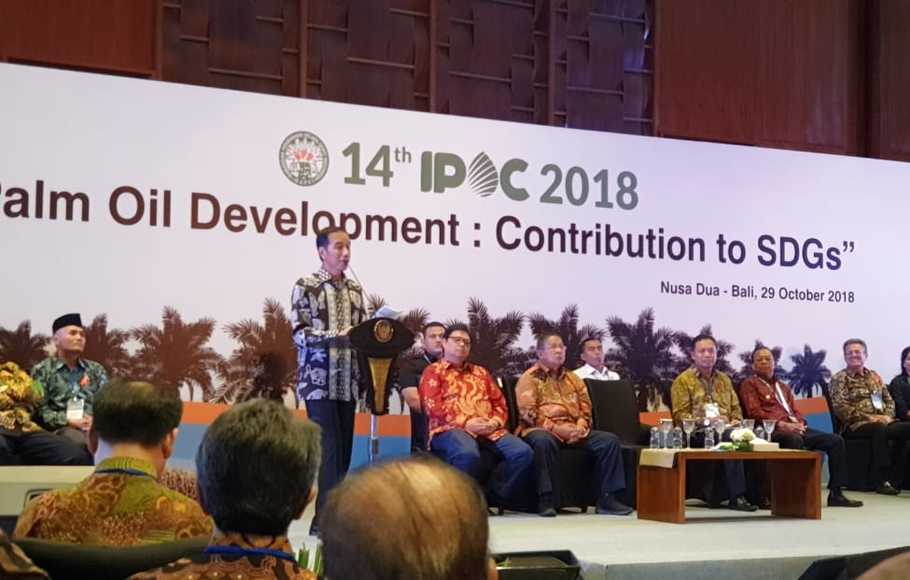 Presiden Pasang Badan untuk Industri sawit