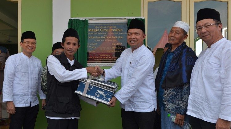 GAPKI Bersama PWNU Renovasi Masjid Di Lombok Timur