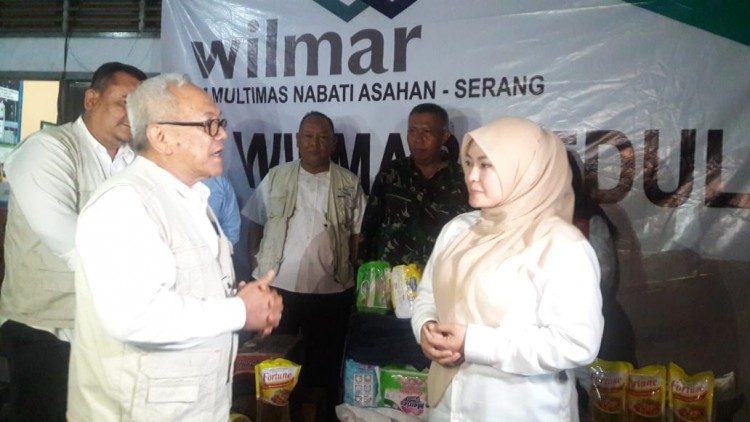 Wilmar Distribusikan Bantuan Kepada Korban Tsunami Di Banten