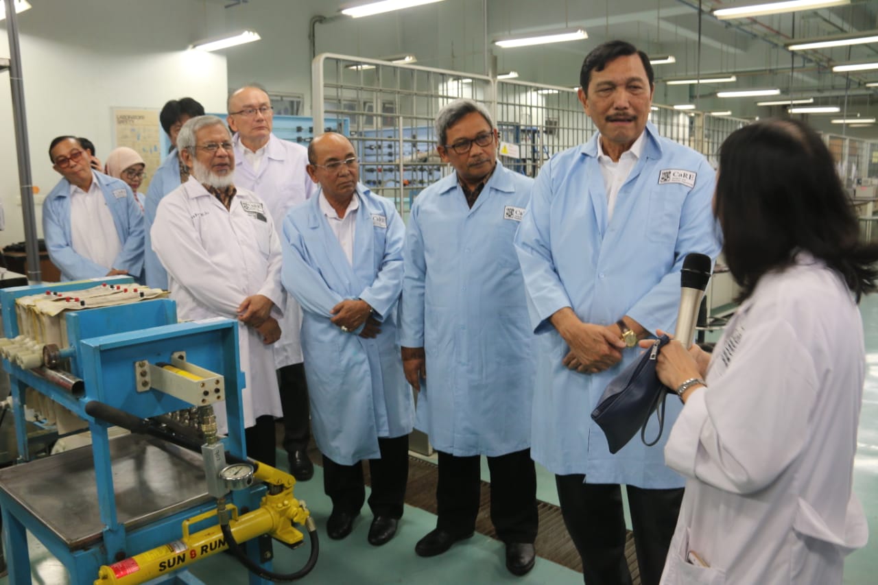 Menko Maritim Tinjau Reaktor Biofuel dan Sawit ITB