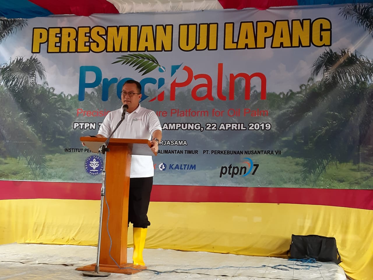 Gandeng Pupuk Kaltim dan PTPN, IPB Wujudkan Pertanian 4.0