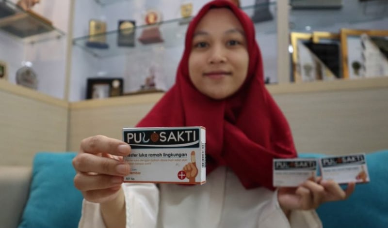 Plester Besutan Mahasiswa UNS Ini Bikin Luka Cepat Kering
