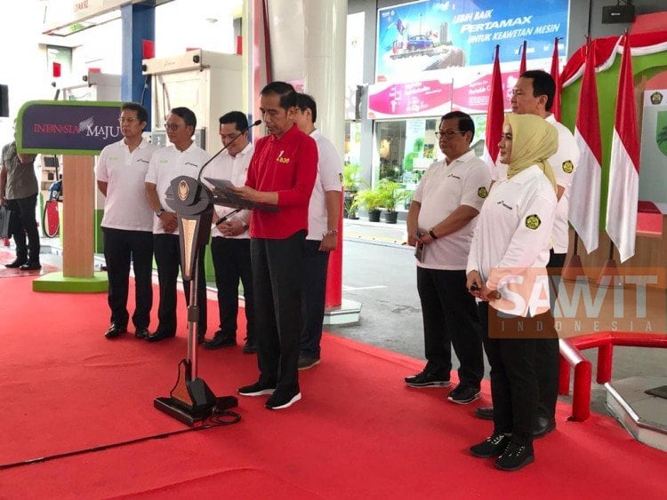 Tiga Argumen Presiden Jokowi Luncurkan B30