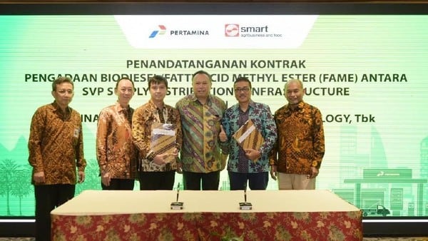 Jalankan B30, Pertamina Sepakati Kerjasama Pengadaan FAME dengan 18 Perusahaan