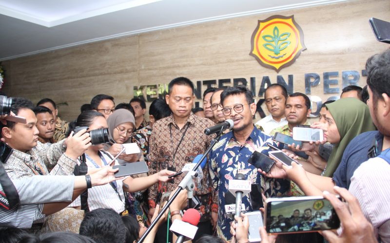 Menteri Pertanian RI, Syahrul Yasin Limpo Gerakan Tiga Kali Ekspor Butuh Dukungan Semua Pihak