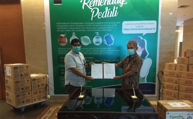 GAPKI Salurkan Bantuan melalui Kemendag untuk Masyarakat Terdampak Covid-19