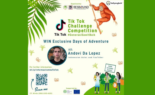 Hayoo Ikut Tantangan Tiktok Challenge Untuk Generasi Sawit Baik