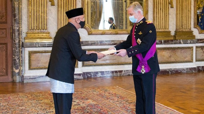 Bahas Miyak Sawit, Dubes RI Serahkan Surat Kepercayaan ke Raja Belgia