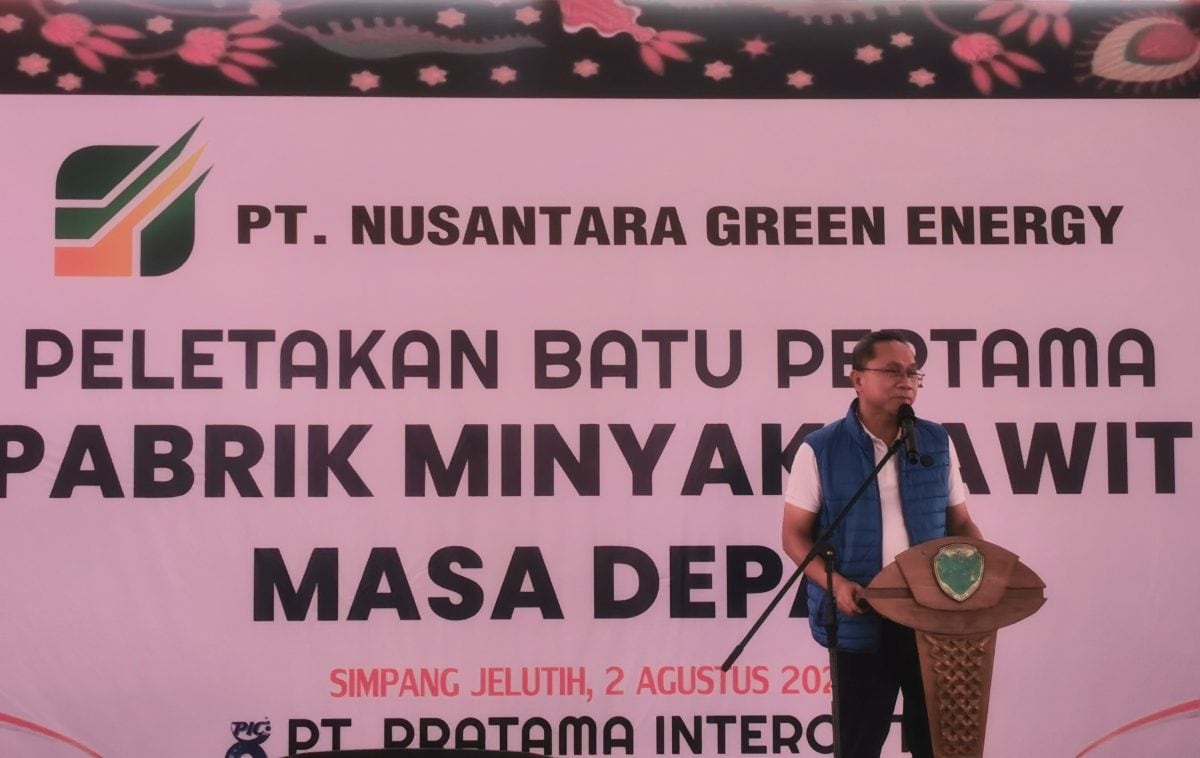 Produksi Premium Palm Oil, Mendag: Nusantara Green Energy Dapat Penuhi Kebutuhan Domestik