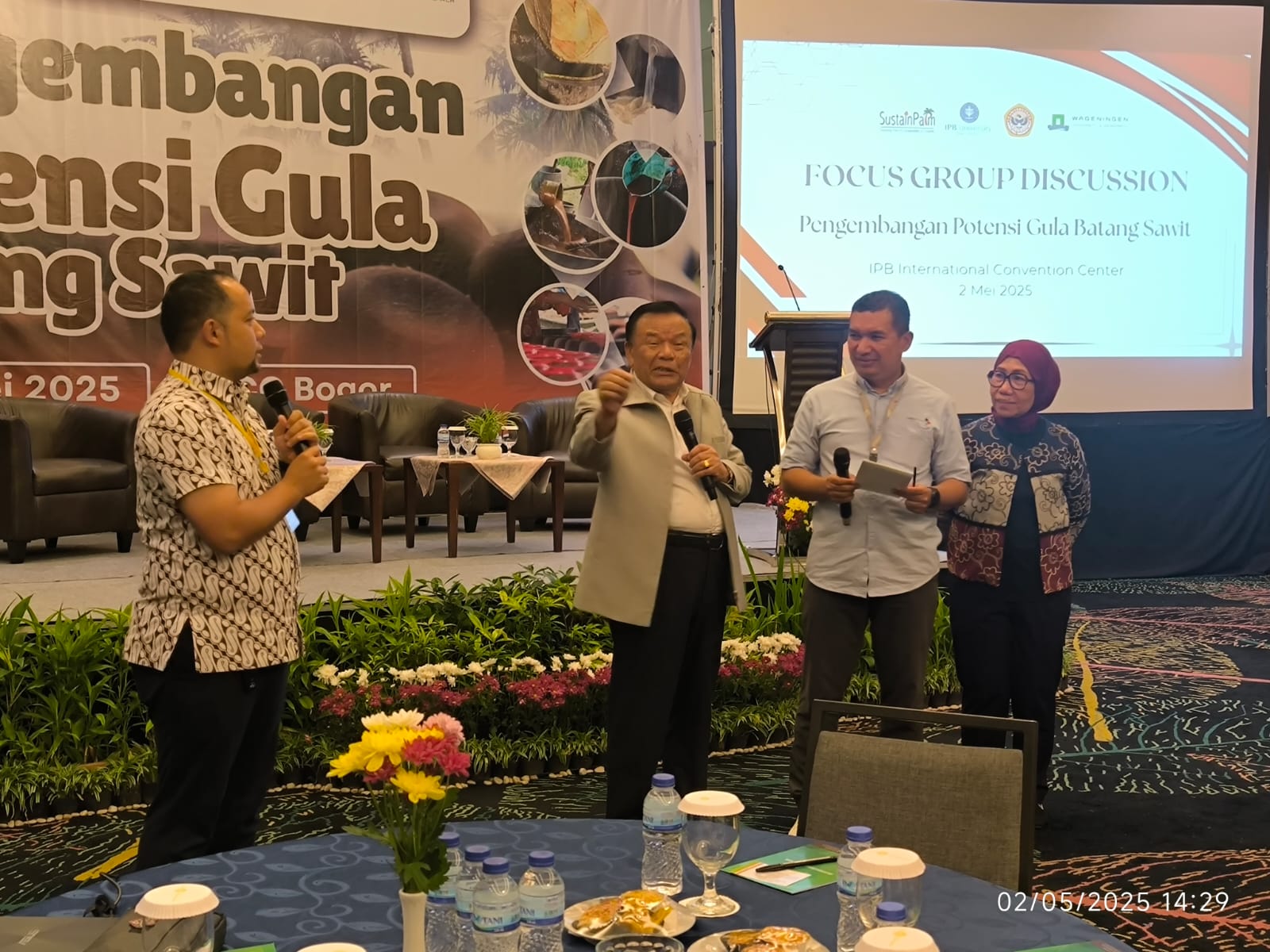 IPB University Gagas Hilirisasi Gula dari Batang Sawit Lewat Kolaborasi SustainPalm